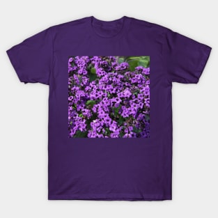 Whimsical purple Flowers Photo T-Shirt